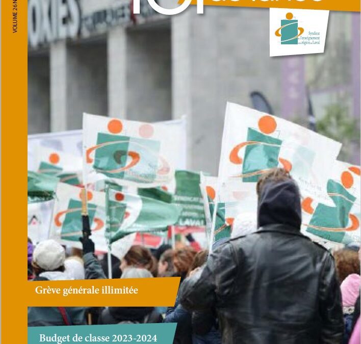 FER DE LANCE VOL 26 NO 1 – OCTOBRE 2023