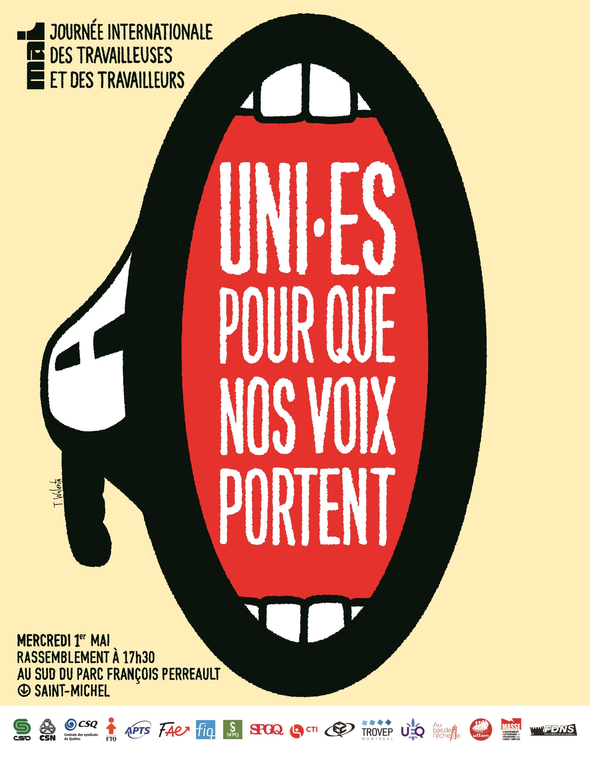 La journée internationale des travailleuses et travailleurs (1er mai)