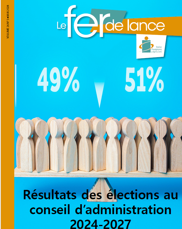 LE FER DE LANCE – RÉSULTATS ÉLECTIONS AU CONSEIL D’ADMINISTRATION 2024-2027