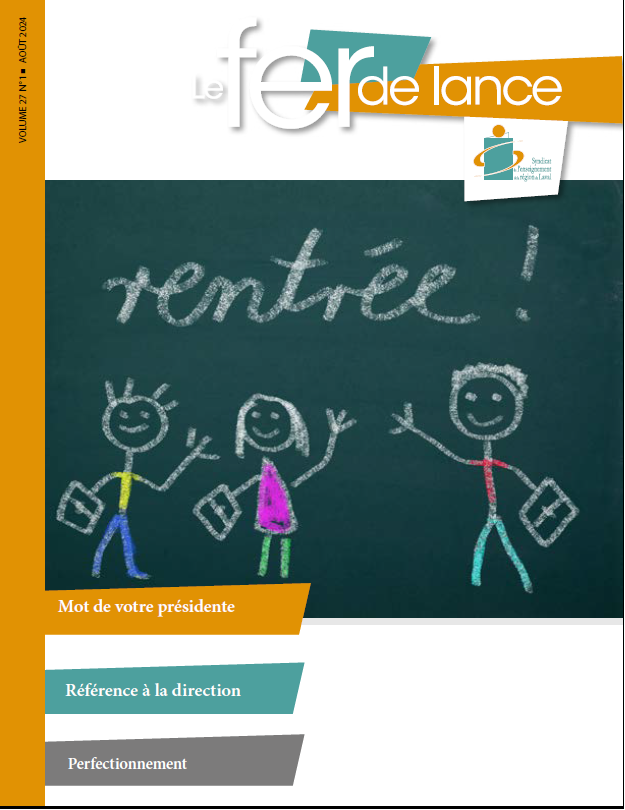 LE FER DE LANCE – VOL. 27 No 1 – AOÛT 2024